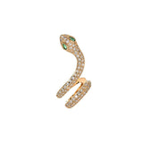 European And American Micro-set Snake-shaped Earrings – Gifts for Her — 11