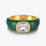 Women's Drip Oil Zircon Fashion Ring – Stylish Gifts — 2