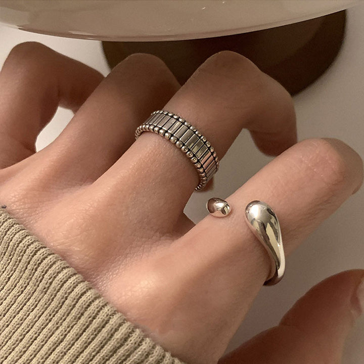 Special-interest Design Sterling Silver Irregular – Surprise Gifts — 1