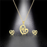 Fashion Jewelry Stainless Steel Heart-shaped Mom – Jewelry Gift Ideas — 1