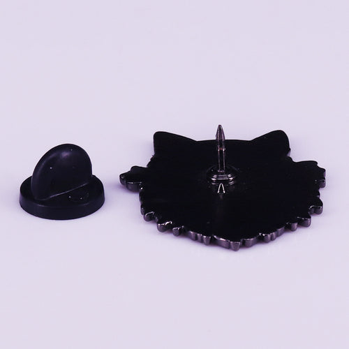 Black Cat-inspired Copper Badge Brooch – Jewelry Gift Ideas — 2