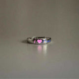 Small Love Luminous Ring Adjustable – Gifts for Couples — 2