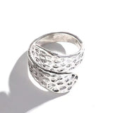 Irregular Concave-convex Open Ring – Small Gift Ideas — 2