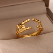 Cross-border Supply Snake-shaped Hip Hop Rock Wind Open – Gift Ideas — 5