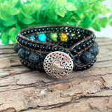 Volcanic Lava Stone Colorful Frosted Agate – Jewelry Gift Ideas — 4