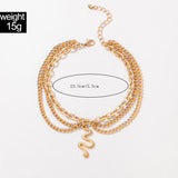 Women's Alloy Snake Geometric Multilayer Creative – Gifts for Her — 2