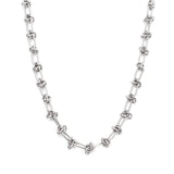 Titanium Steel Knotted Rope Loop Buckle Necklace – Jewelry Gift Ideas — 2