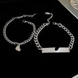Men's And Women's Titanium Steel Love Bracelets – Gifts for Her — 2