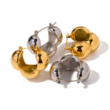 Fashion 18K Gold Stainless Steel Three Hemisphere – Stylish Gifts — 5