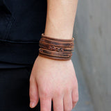 European And American Retro Fashion Leather Bracelet – Stylish Gifts — 1