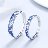 Silver Lovers Ring Van Gogh's Star Ring – Stylish Gifts — 2