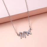 Stainless Steel Gold Silver Butterfly Letter – Jewelry Gift Ideas — 11