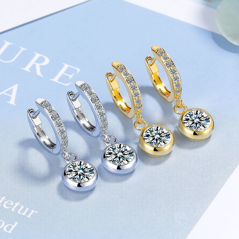 Zircon Elegant Personalized Creative Geometric Trendy – Surprise Gifts — 1