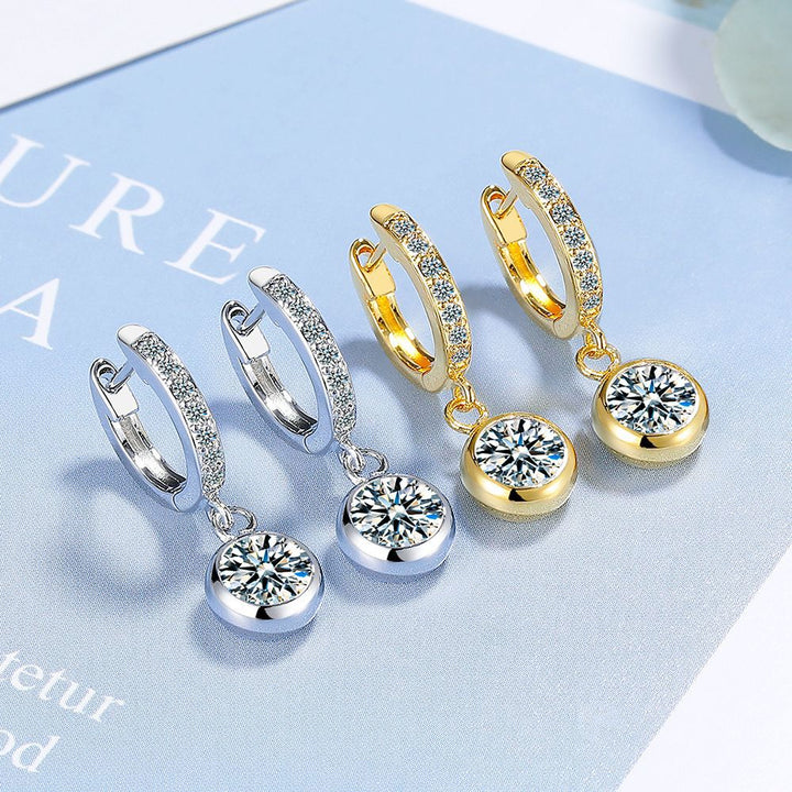 Zircon Elegant Personalized Creative Geometric Trendy – Surprise Gifts — 1