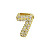 Brass 18K Zircon Diy Accessories Year Pendant – Stylish Gifts — 7