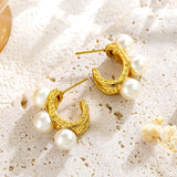 Affordable Luxury Fashion Vintage Pearl Stainless – Stylish Gifts — 5