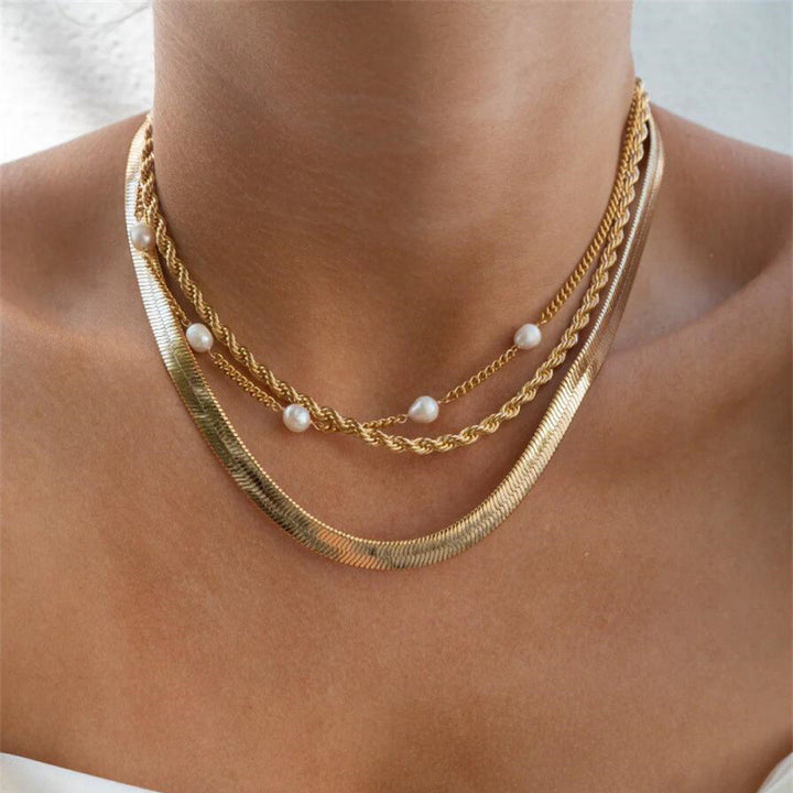 Women's Simple Fashion Multi-layer Necklace – Jewelry Gift Ideas — 1
