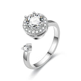 Turnable Rings Eyes Flowers Anxiety Rings – Jewelry Gift Ideas — 3