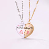 2PCS Set Jewelry Mother Daughter Necklace – Jewelry Gift Ideas — 7