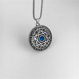Demon Eye Circle Vintage Round Jewelry Pendant – Jewelry Gift Ideas — 1