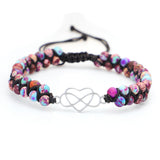 Hand Braided Double Emperor Turquoise Bracelet – Jewelry Gift Ideas — 6