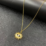 Boho Evil Bllue Eye Necklace For Women Men Snake – Jewelry Gift Ideas — 1