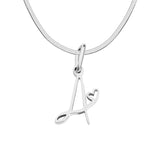 Women's Stainless Steel Necklace With Letter – Jewelry Gift Ideas — 17