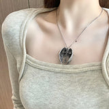 Guardian Angel Wings Necklace Trendy Cool Pendant – Jewelry Gift Ideas — 1