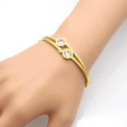Roman Numerals Double Diamond Bracelet For Men – Jewelry Gift Ideas — 1