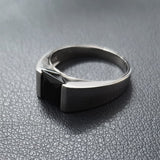 925 Sterling Silver Sapphire Emerald Men's Ring – Stylish Gifts — 3