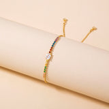 Copper Gold Plated Pendant Micro-Set Colorful – Jewelry Gift Ideas — 7