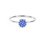 Women's Stainless Steel Inlaid Rhinestone Ring – Gifts for Her — 17