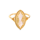 Women's Bubble Fashion White Shellfish Ring – Stylish Gifts — 2
