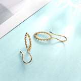 Women's All Match Gold Plated Sterling Silver Earrings – Gifts for Her — 3