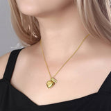 Love Heart-shaped Necklace DIY Jewelry Photo – Jewelry Gift Ideas — 5