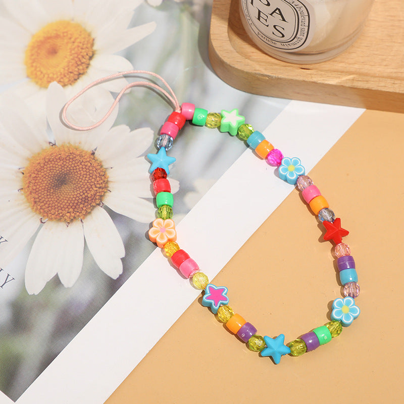 Mobile Phone Pendant DIY Love Letter Rainbow – Jewelry Gift Ideas — 1