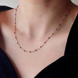 Colored Drip Glaze Beanie Necklace For Women – Jewelry Gift Ideas — 7