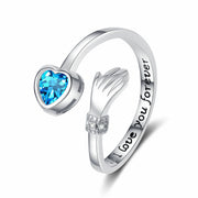 Love Hug Hands Diamond-studded Ring Female – Gifts for Her — 3