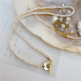 Women's Natural Freshwater Pearl Geometric – Jewelry Gift Ideas — 4