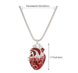 Design Sense Beating Heart Pendant Box Necklace – Jewelry Gift Ideas — 5
