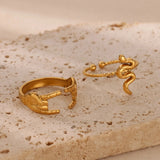 Cross-border Supply Snake-shaped Hip Hop Rock Wind Open – Gift Ideas — 1