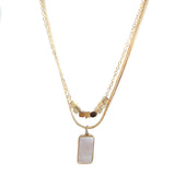 Simple Bafang Lai Cai Necklace Mother Of Pearl – Jewelry Gift Ideas — 1