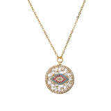 Fashion Women's Zircon Copper Pendant Necklace – Jewelry Gift Ideas — 2