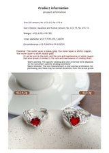 Ruby High-grade Temperament Ring Female Niche – Stylish Gifts — 9