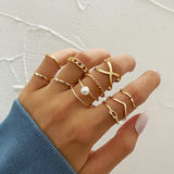 Fashion Metal Joint Ring Creative Retro – Stylish Gifts — 3