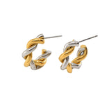 E04 New Classic Mini Twist Fashionable Earrings – Practical Gifts — 5