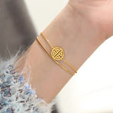 Women's Fashion Colorless Titanium Steel Bracelet – Jewelry Gift Ideas — 6