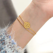 Women's Fashion Colorless Titanium Steel Bracelet – Jewelry Gift Ideas — 6