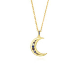 Yuanfan 925 Sterling Silver Moon Necklace Female – Jewelry Gift Ideas — 5