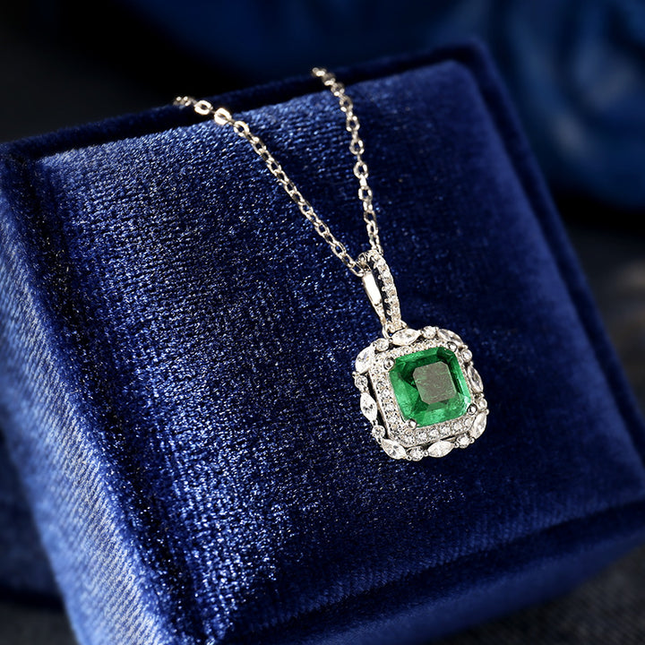 Women's Fashion Personality Emerald Necklace – Jewelry Gift Ideas — 1